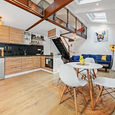 Loft Duplex A 2 Min De Paris - Parking Gratuit Apartment Le Pre-Saint-Gervais Bagian luar foto